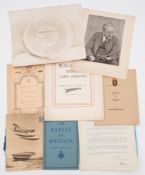 Of Rolls Royce and Schneider Trophy interest a collection of various letters and ephemera:,
