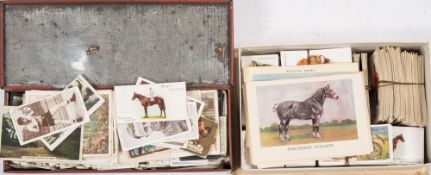 Wills, Players and others, a collection of sets and parts sets of cigarette cards:.
