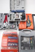 A group of modelling drills, engravers and accessories: by Lynx and other makers.