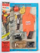 A Palitoy Action Man Mountain Rescue locker box carded outfit:,