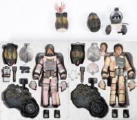 Two Hot Toys 1/6th scale Alien figures 'Captain Dallas' and 'Executive Officer Kane':,