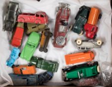 Tootsie Toys (USA) a group of various cars, vans and lorries:,