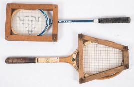 A group of four golf clubs:,