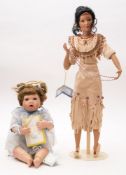 Leonardo and others a collection of various porcelain collectors dolls:,