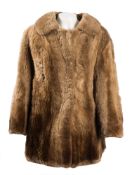 A Mink stole and one other fur stole:,