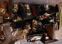 Models of Yesteryear, various assorted ashtrays , pen holders and bookends etc.