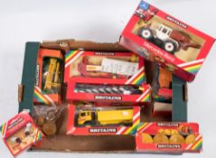 A boxed group of Britains farm vehicles:, No 9567 Chafer Sprayer,