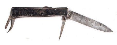 A WWI period German Mercator K55K folding knife:,