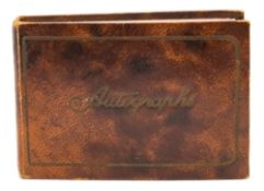 A small autograph album containing the 'Goodies' signatures:, Tim Brooke-Taylor,