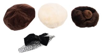 John Boyd, London, a white mink hat:,
