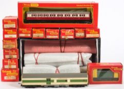 Triang Railways,a collection of OO/HO rolling stock and assorted passenger coaches:, some boxed.
