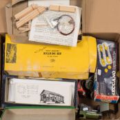 A group of various scale built model motorbikes:,
