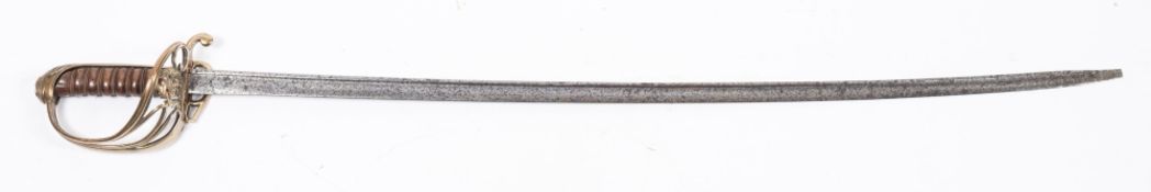 An East India Company officer's sword,