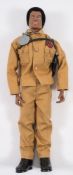 A Hasbro GI Joe flock hair Tom Stone figure:,