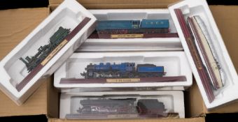A group of eighteen Atlas Editions Collectable Scale model static trains:,