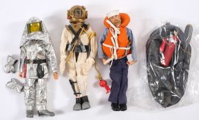 An Action Man painted hair Crash Crew figure:,