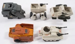Palitoy/Kenner Star Wars a group of five loose 'mini-rigs' vehicles:.