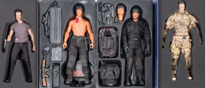 Two Hot Toys 1/6th scale Rambo figures:,