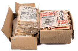 A collection of 'Boxing News' circa 1970s & 80s:.