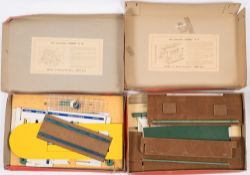 Hornby, a French No 19 O gauge Station: together with a French No 20 Station, both boxed.