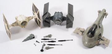 A Palitoy Star Wars vintage Darth Vader TIE fighter:,