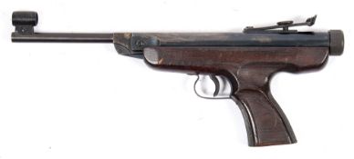 An 'Original' Mod 5 wood grip .177 calibre air pistol:.