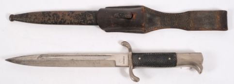 A Third Reich period Fire department dress side arm: the 20cm.