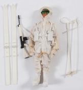 An Action Man flock hair Royal marine in Mountain and Arctic uniform:.