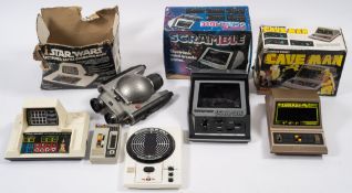 Kenner Star Wars' Electronic Battle Command Game':, in remains of original box,
