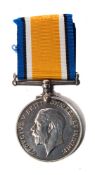 A WWI War Medal to 'PO 10507 Pte E A Husband RMLI':, together with research documents.