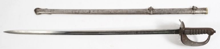 A Victorian Royal Engineer's dress sword by Henry Wilkinson,