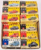 Vanguard, a collection of 1/43rd scale diecast vehicles: including delivery vans, saloon cars,