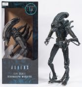 A Neca 1/4th scale Aliens 'Xeonomoprh Warrior' and one other loose Alien figure: (2).