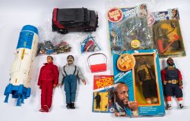 Galoob 'The A-Team' two MR T 12 inch figures:,