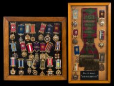 A large collection of RAOB jewels:, including a group of Sir Alan Wilkes,