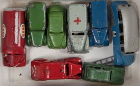 Kay Toys (United Kingdom) a group of eight diecast clockwork vehicles:, comprising a Fire Engine,