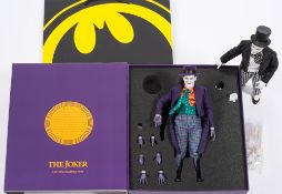 A Hot Toys 1/6th scale figure 'The Joker' DX08:, in box (incomplete),
