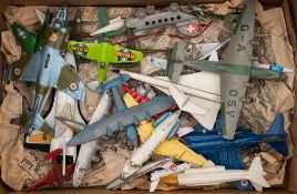 A collection of die cast and later aircraft by Dinky, Corgi and others:,