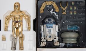 Sideshow 1/6th scale Star Wars 'C3PO' and R2-D-2':,