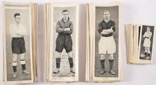 Two part sets of early 20th century football cards published by Topical Times:,