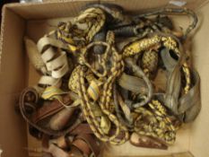 A small collection of sword knots, Royal Navy, RAF etc:, (a lot).