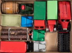 Tri-ang Minic a group of eight re-issue vehicles:,