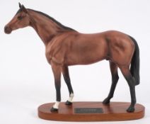 A Beswick Connoisseur model 'Racehorse':,