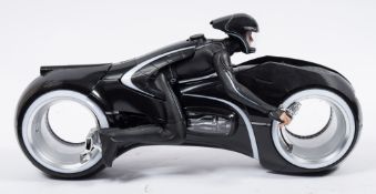 A Hot Toys 1/6th scale Tron Legacy figure 'Sam Flynn with Light Cycle':,