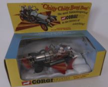 Corgi No 266 Chitty Chitty Bang Bang: with four figures in original box.