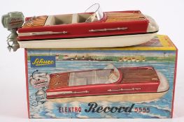 A Schuco No 5555 Elektro Record Speedboat:,