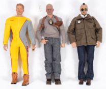Three loose 1/6th scale figures 'Travis Bickle' (Robert De Niro -Taxi Driver),