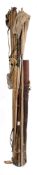 A collection of miscellaneous split cane and bamboo fishing rods:,