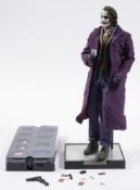 An Enterbay 1/4th scale loose Batman- The Dark Knight figure 'The Joker':,