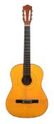 A Kent Palencia Model No 60/E Chinese six-string acoustic guitar:, length of back 49cm.